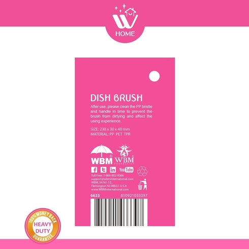 Dish Washing Brush (2-In-1) | WBM HOME